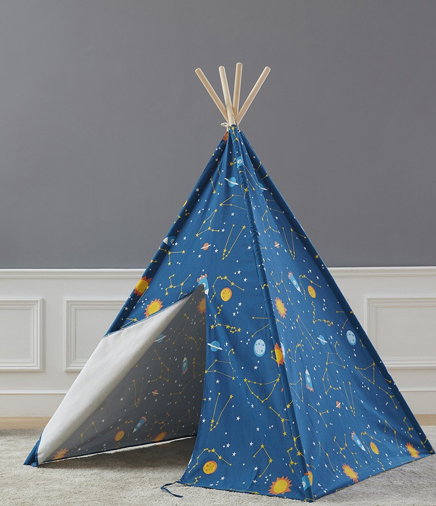 Wonder Wise by Asweets Starry Sky Glow-In-The-Dark Teepee Play Tent