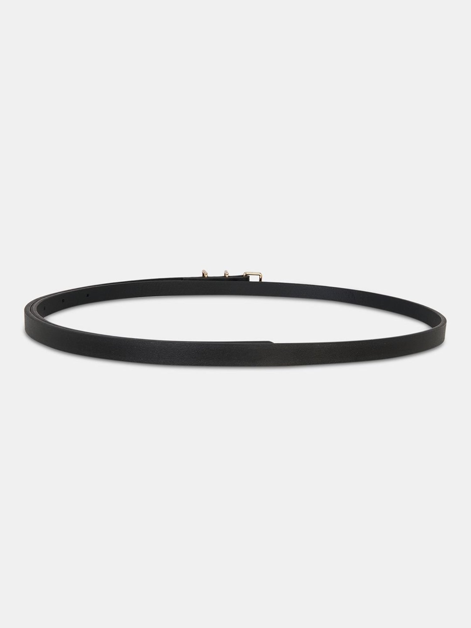 Hidesign Mariko Brown Solid Leather Narrow Belt