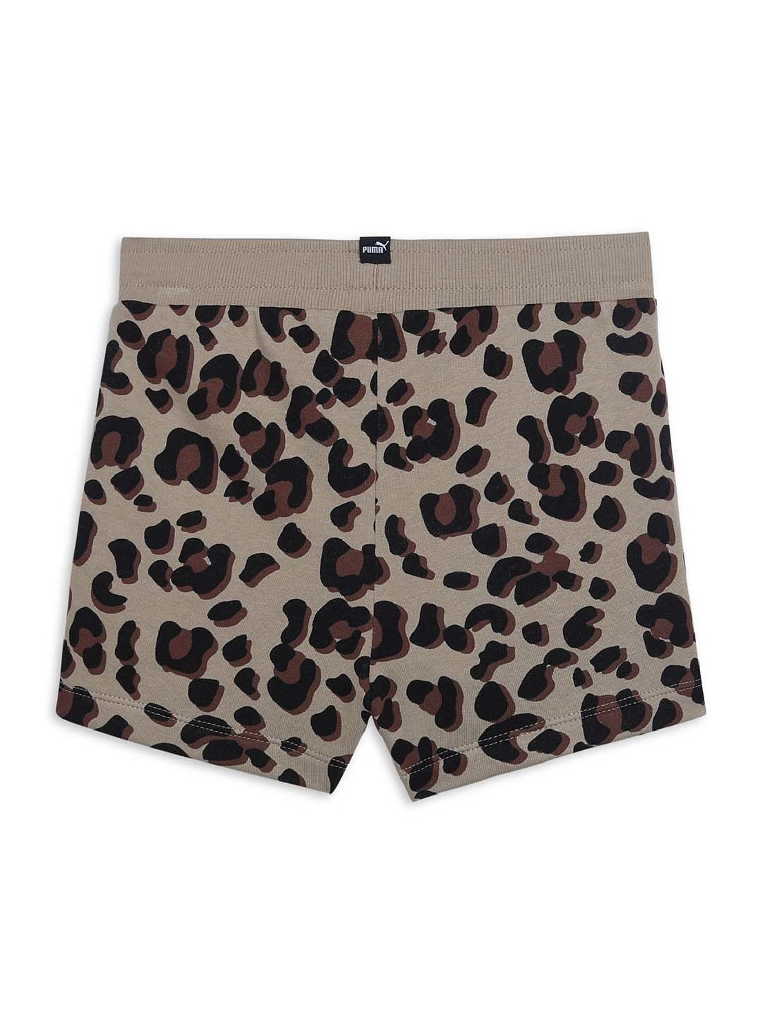 Kiddopanti Kids Coral & Neon Green Logo Cycling Shorts (Pack of 2)