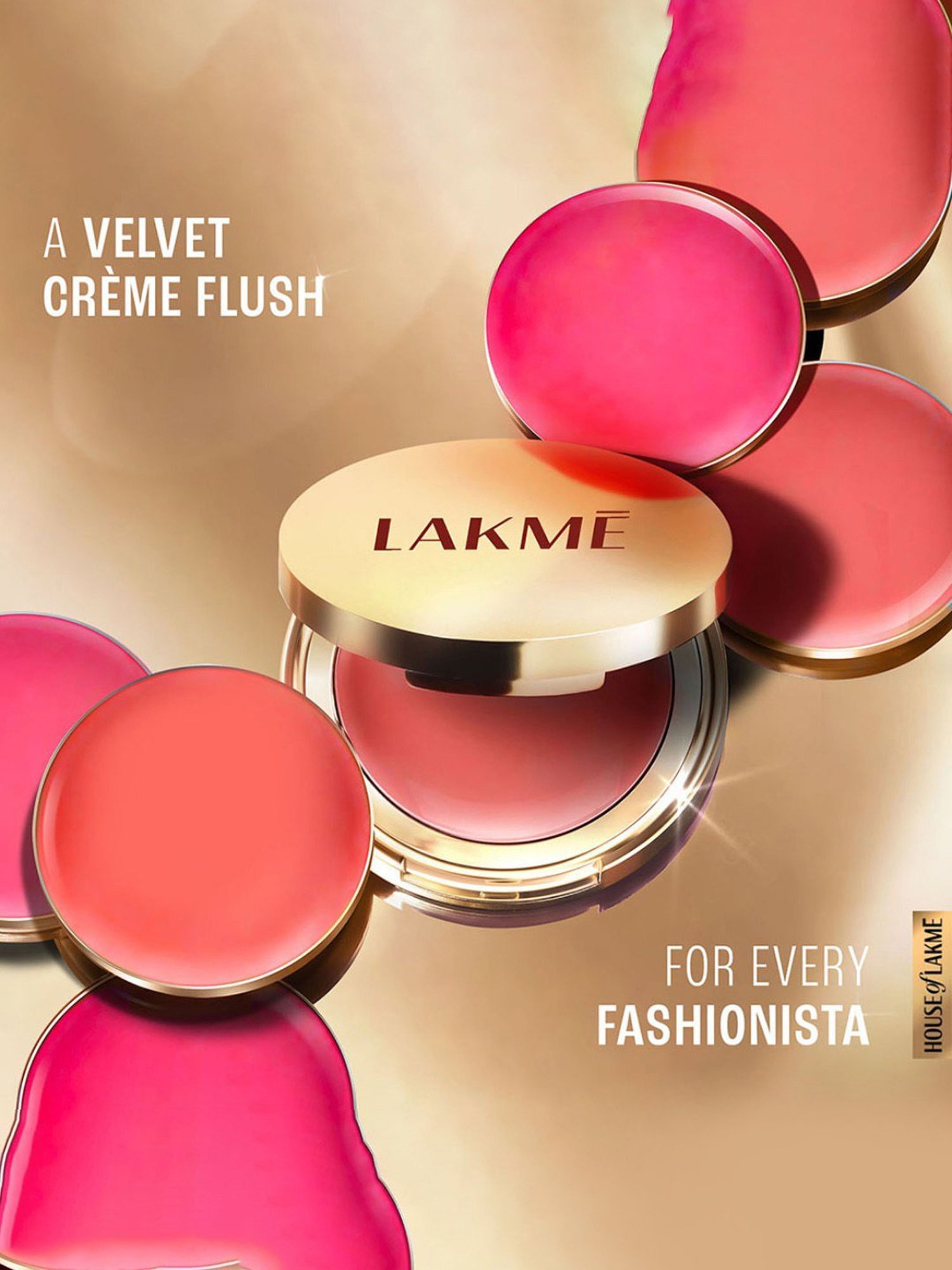 Lakme Powerplay Velvet Creme Blush Pink Rose - 9 gm