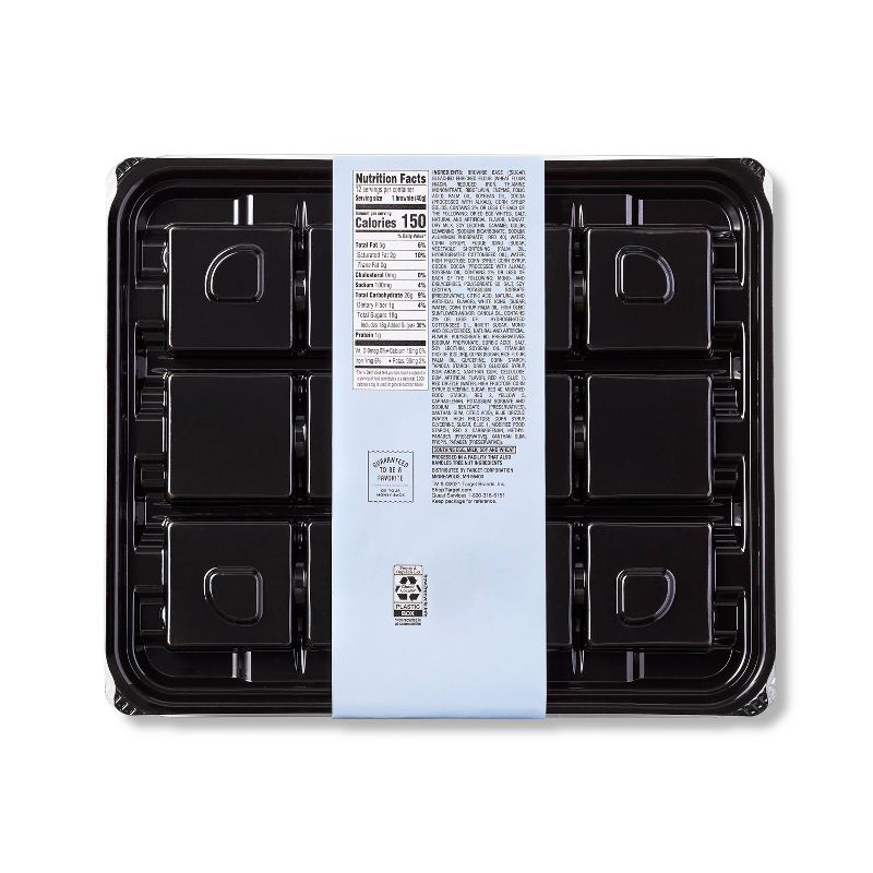 Patriotic Fudge Iced Brownie - 16oz/12ct - Favorite Day™