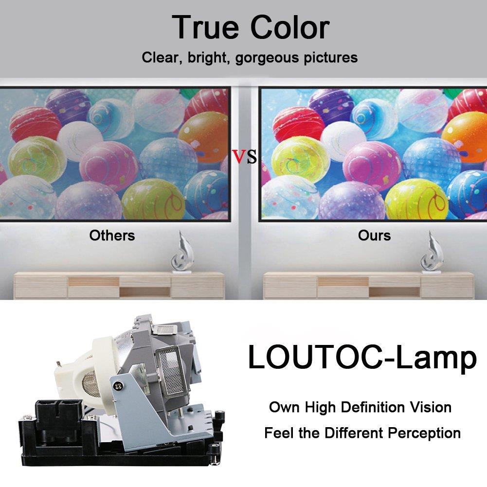 LOUTOC BL-FU310B Projector Lamp Bulb for OPTOMA EH500 X600 DH1017 DH1014 Lamp Bulb Replacement