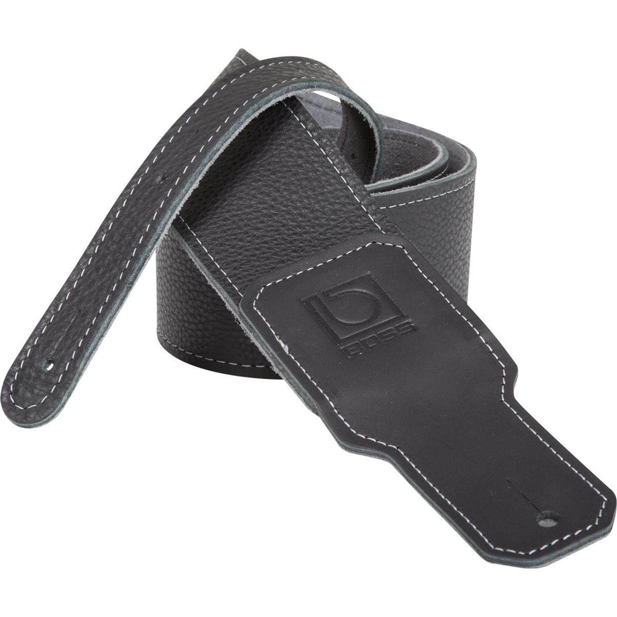 Boss BSL 2.5" Premium Leather Guitar Strap, Black