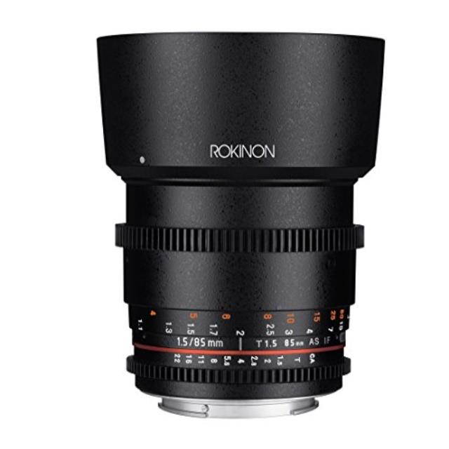Rokinon 85mm T1.5 Full Frame Cine DS Lens for M4/3 Cameras