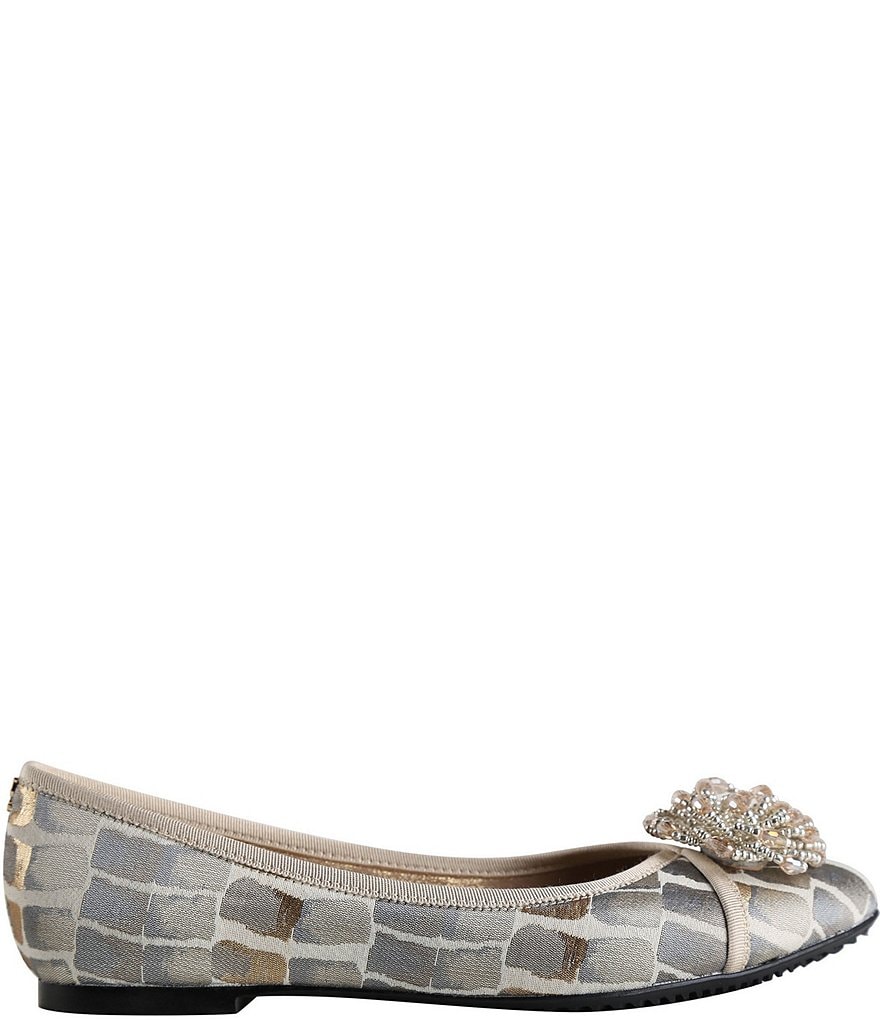 J. Renee Mallantha Print Ballet Flats