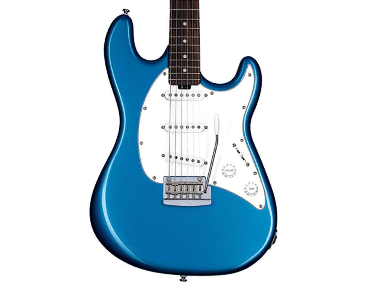 Sterling by Music Man Cutlass SSS, Toluca Lake Blue