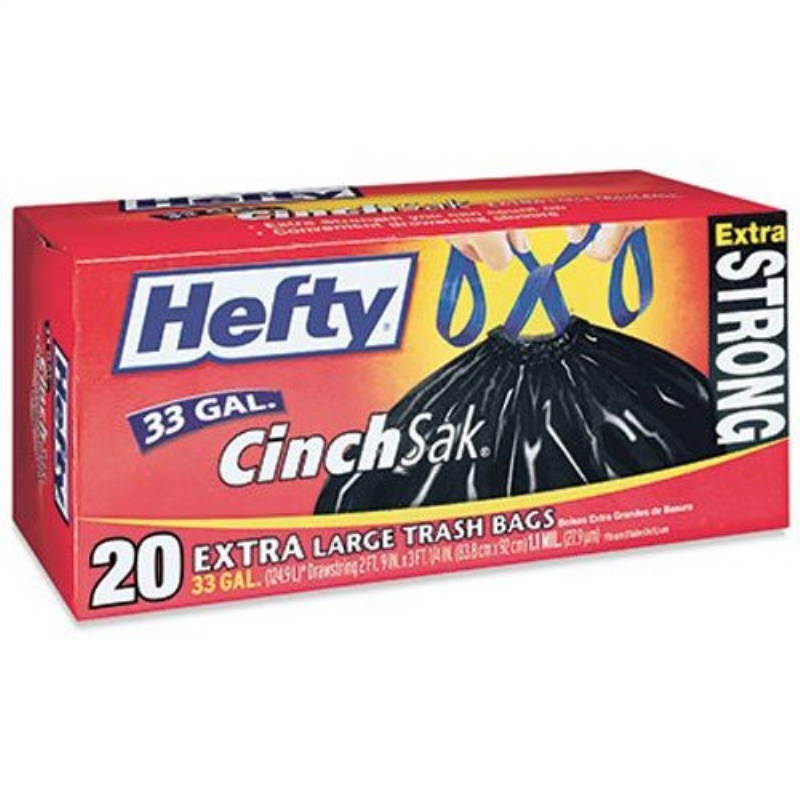 Hefty Trash 33Gl 20Ct 3326-7816