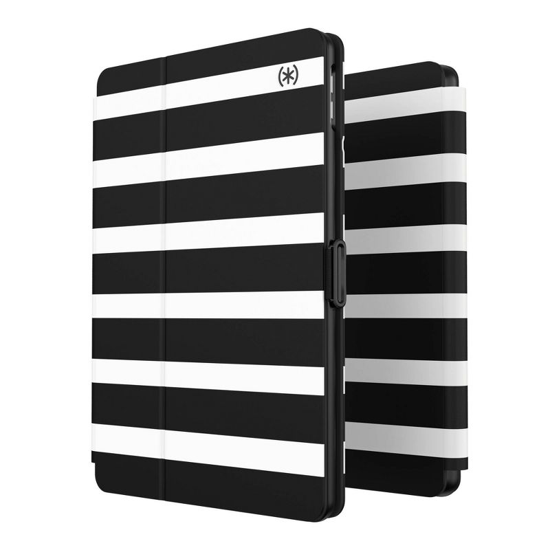 Speck Balance Folio Protective Case for iPad 10.2 - Black & White