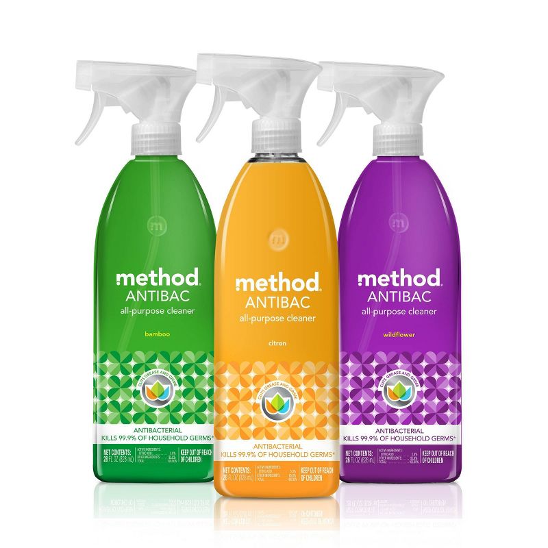 Method Citron Antibacterial All Purpose Spray - 28 fl oz