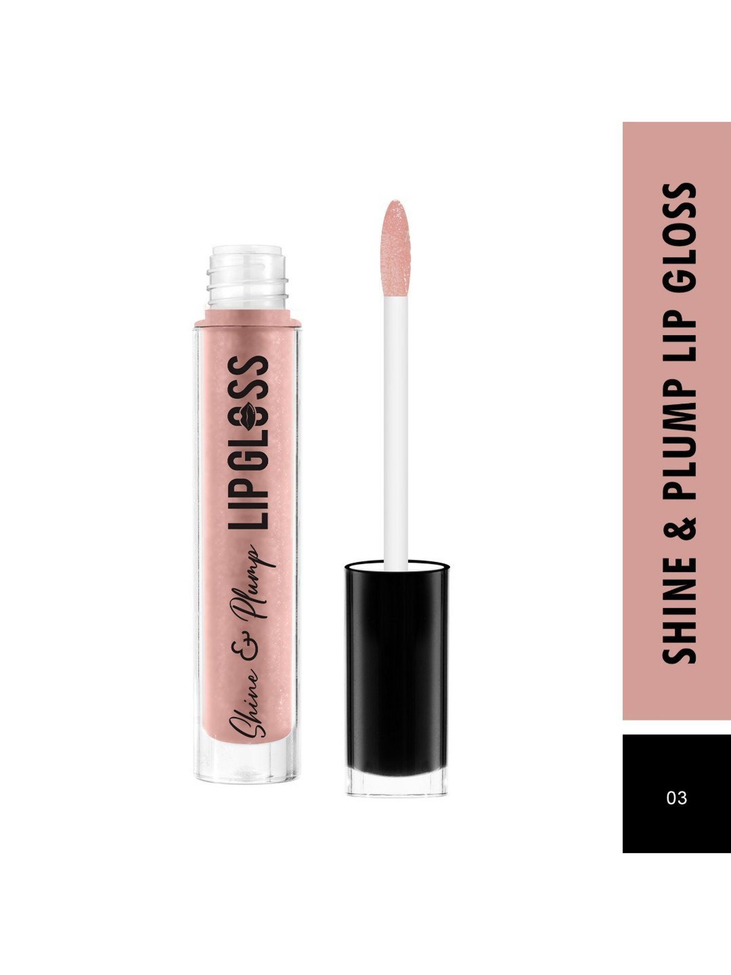 SWISS BEAUTY Shine and Plump Lip Gloss 03 - 4 ml