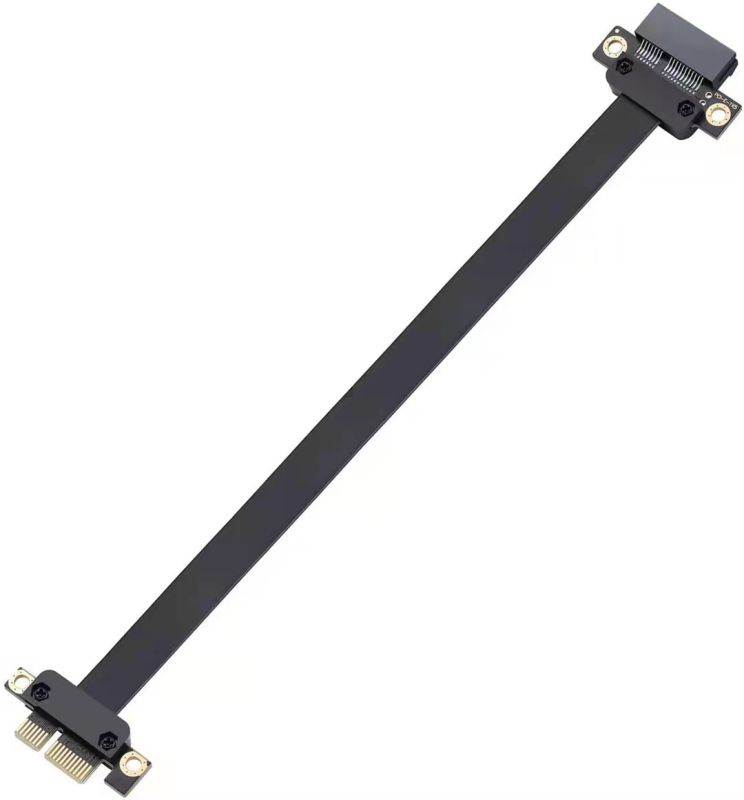 5CM PCI Express 36PIN 1X Extension Cable- 180 Degree  for BTC Miner Bitcoin Mining
