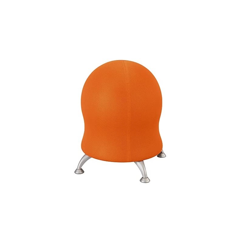 Polyester Mesh Zenergy Ball Chair, Orange