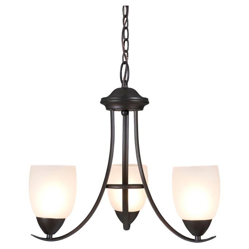 Yosemite Three Lights Chandelier Oil Rubbed Bronze