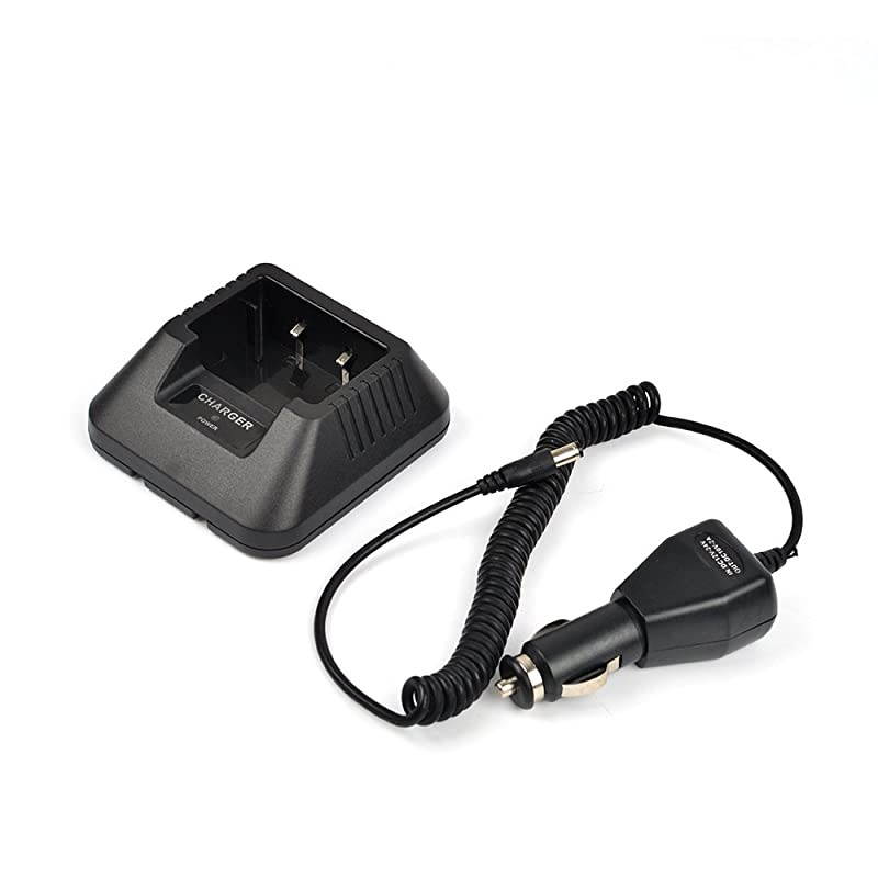 Radio Base Desktop Charger DC 12V Car Charge Cable for Baofeng UV5R UV5RA UV5RB UV5RC UV5RD UV5RE UV5Replus TYT THF8