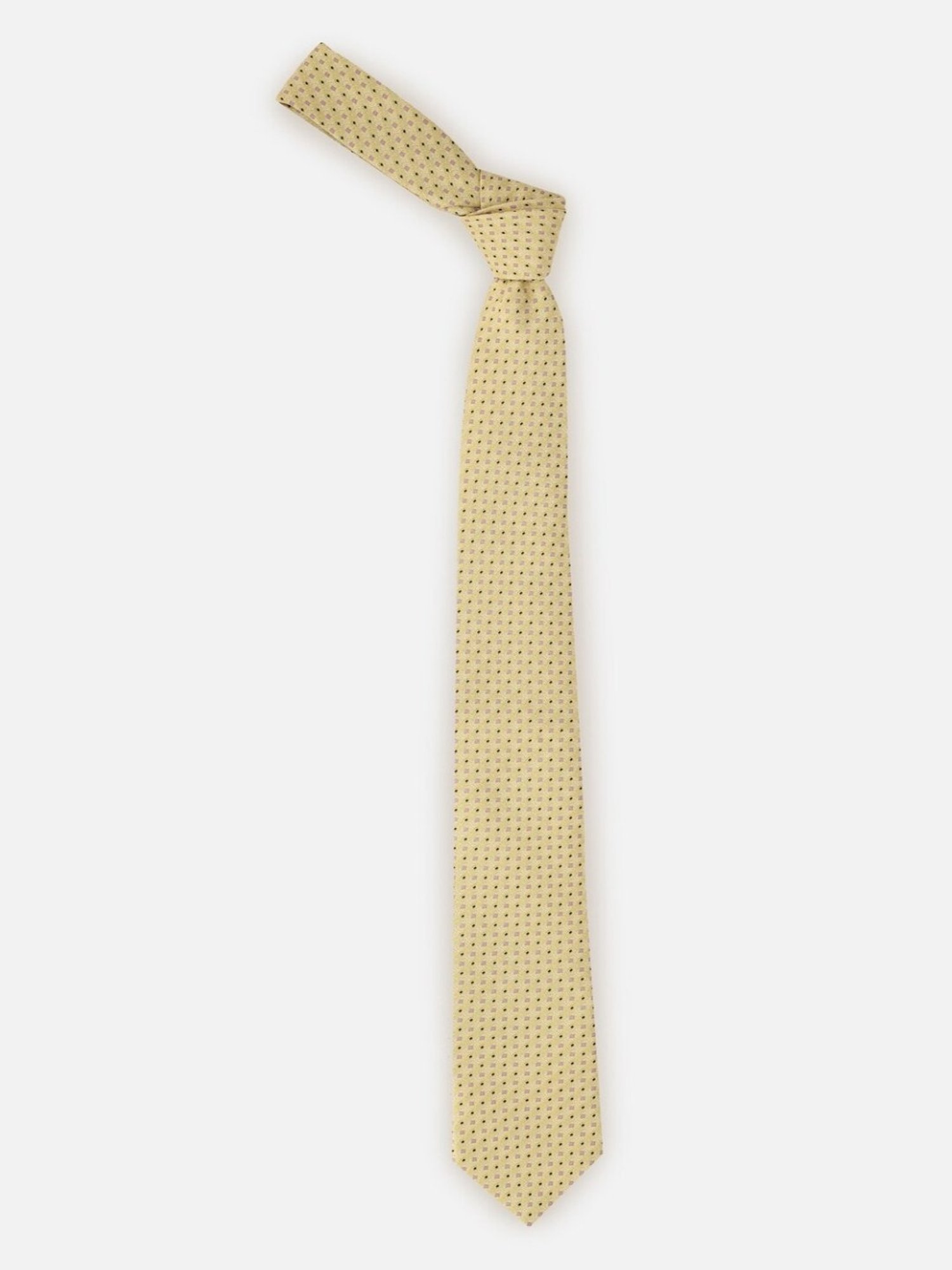 CHOKORE Yellow and Blue Printed Tie