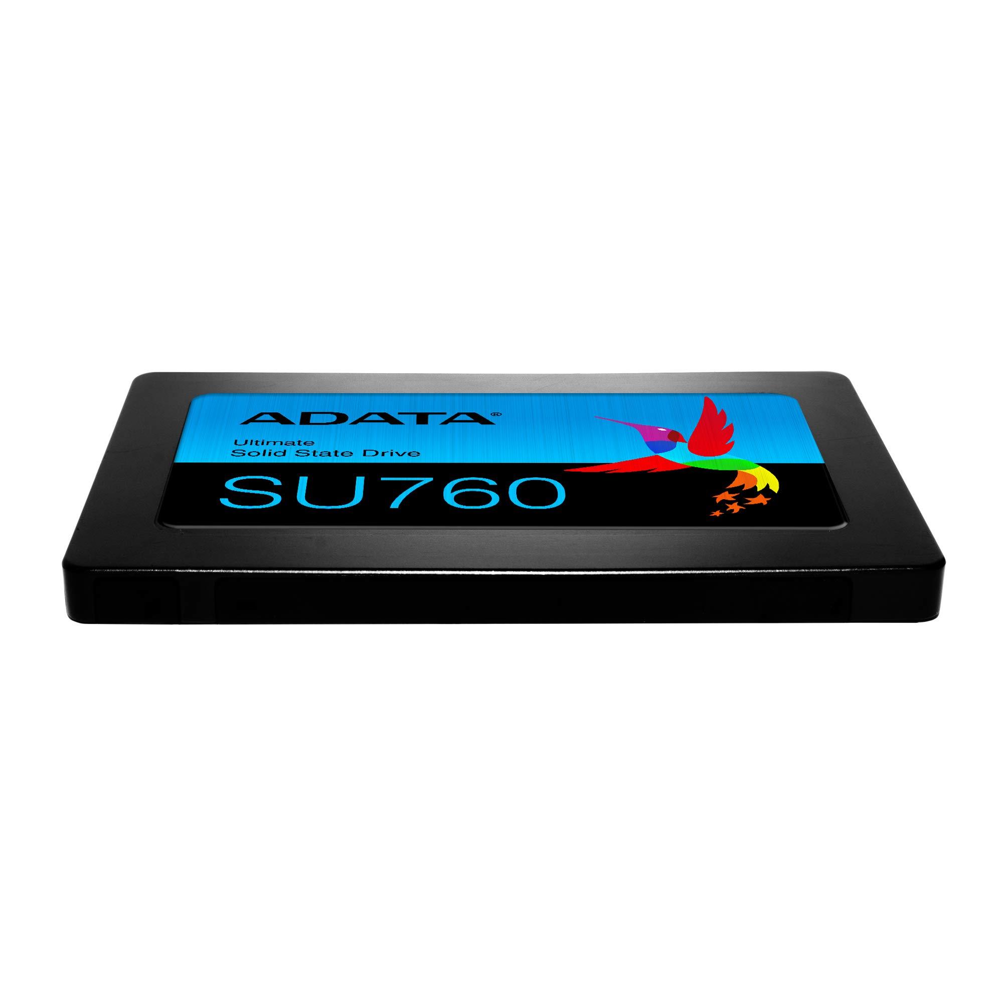 ADATA SU760 1TB 3D NAND 2.5 Inch SATA III Internal SSD (ASU760SS-1TT-C)