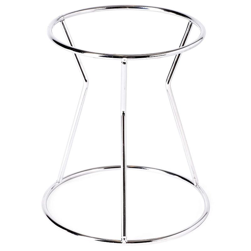 Professional Stainless Steel Pancake Batter Dispenser with Rack, Cupcake Waffle Muffin Cake Bakery Tool, 10"x7.9", 4 Cups, Silver