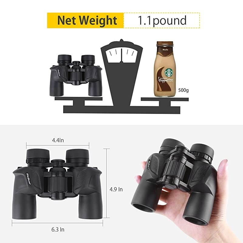 7x30 Binoculars Birding Binoculars for Adults Hunting Travelling Sightseeing with Low Light Vision