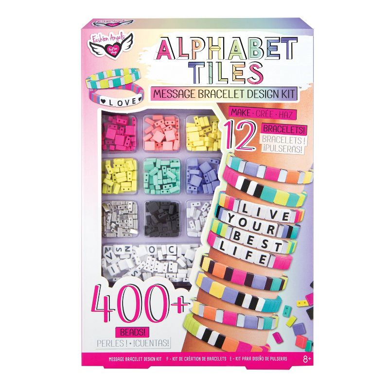 Fashion Angels Alphabet Tiles Bracelet Design Kit