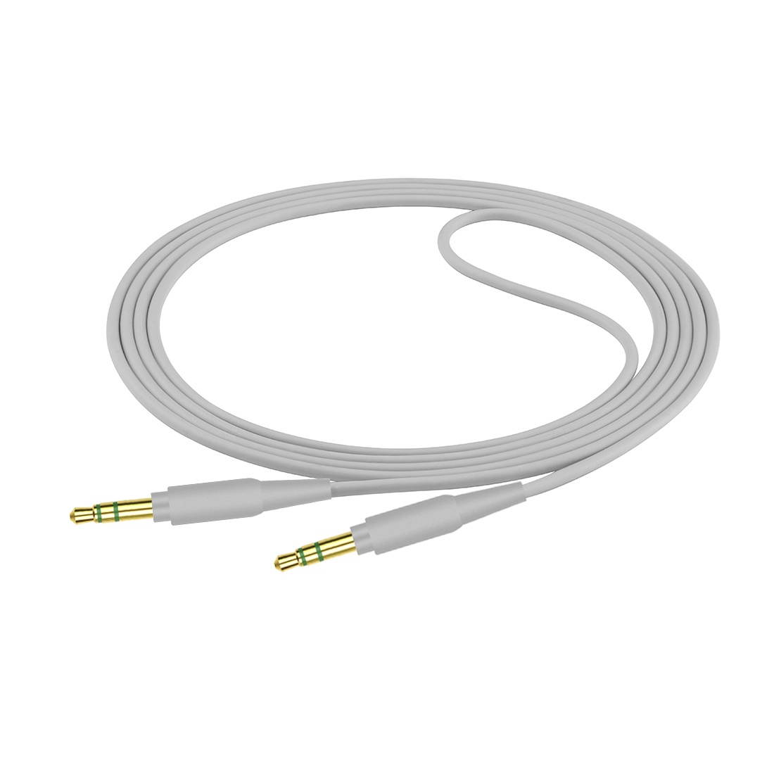 Geekria QuickFit Audio Cable Compatible with Skullcandy HESH, HESH2, HESH3, Grind, VENUE, Crusher, Crusher Wireless, Crusher EVO Headphones Cable, 3.5mm AUX Replacement Stereo Cord (Gray 5.6FT)