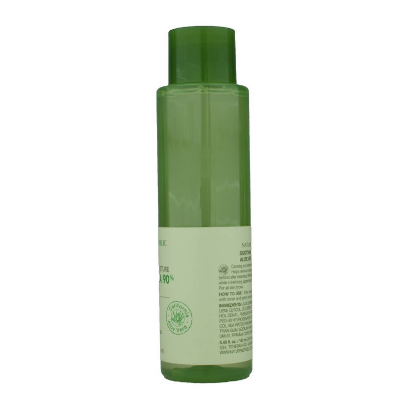 Nature Republic Soothing & Moisture Aloe Vera 90% Toner - 5.4 fl oz