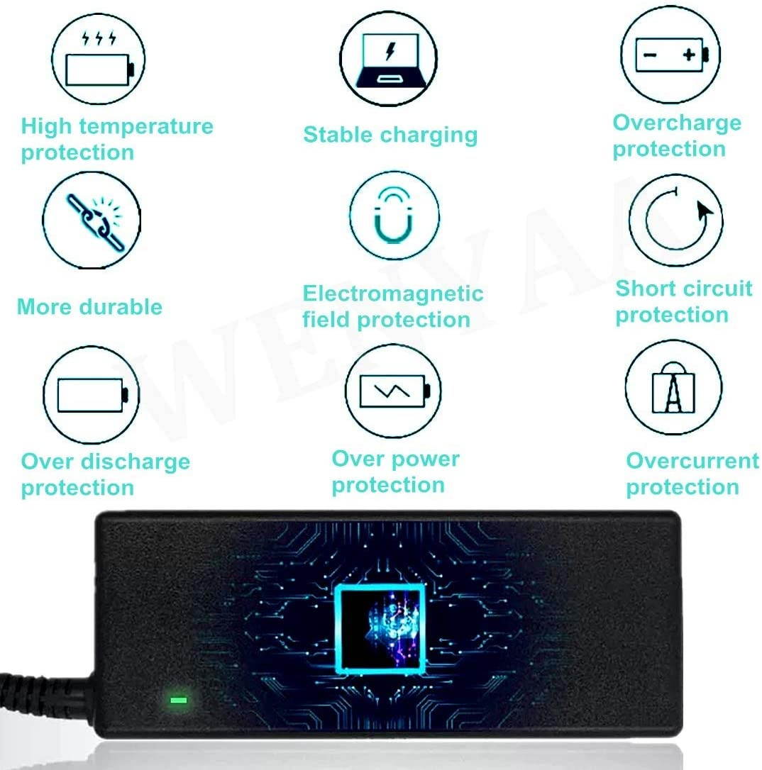 19V 3.42A 65W AC Adapter Laptop Charger for Acer Chromebook R11 11 13 14 15 C720 C720p C740 C910 CB3 CB5 Series ;Aspire One Cloudbook AO1-131 AO1-431; fit N15Q8 N15Q9 PA-1450-26 A13-045N2A Power Cord