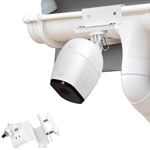Wasserstein Weatherproof Gutter Mount for Arlo Pro, Arlo Pro 2 & Arlo HD, White