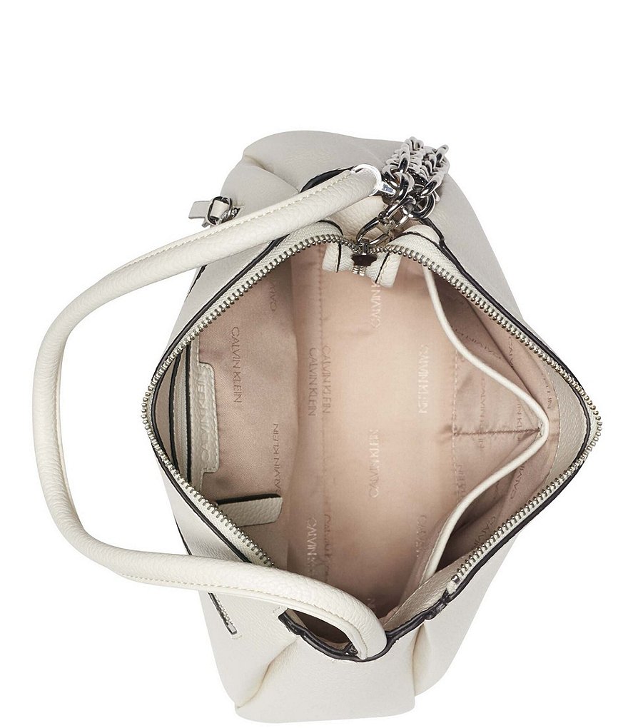 COACH Originals Swinger Nylon and Pebble Leather Shoulder Bag