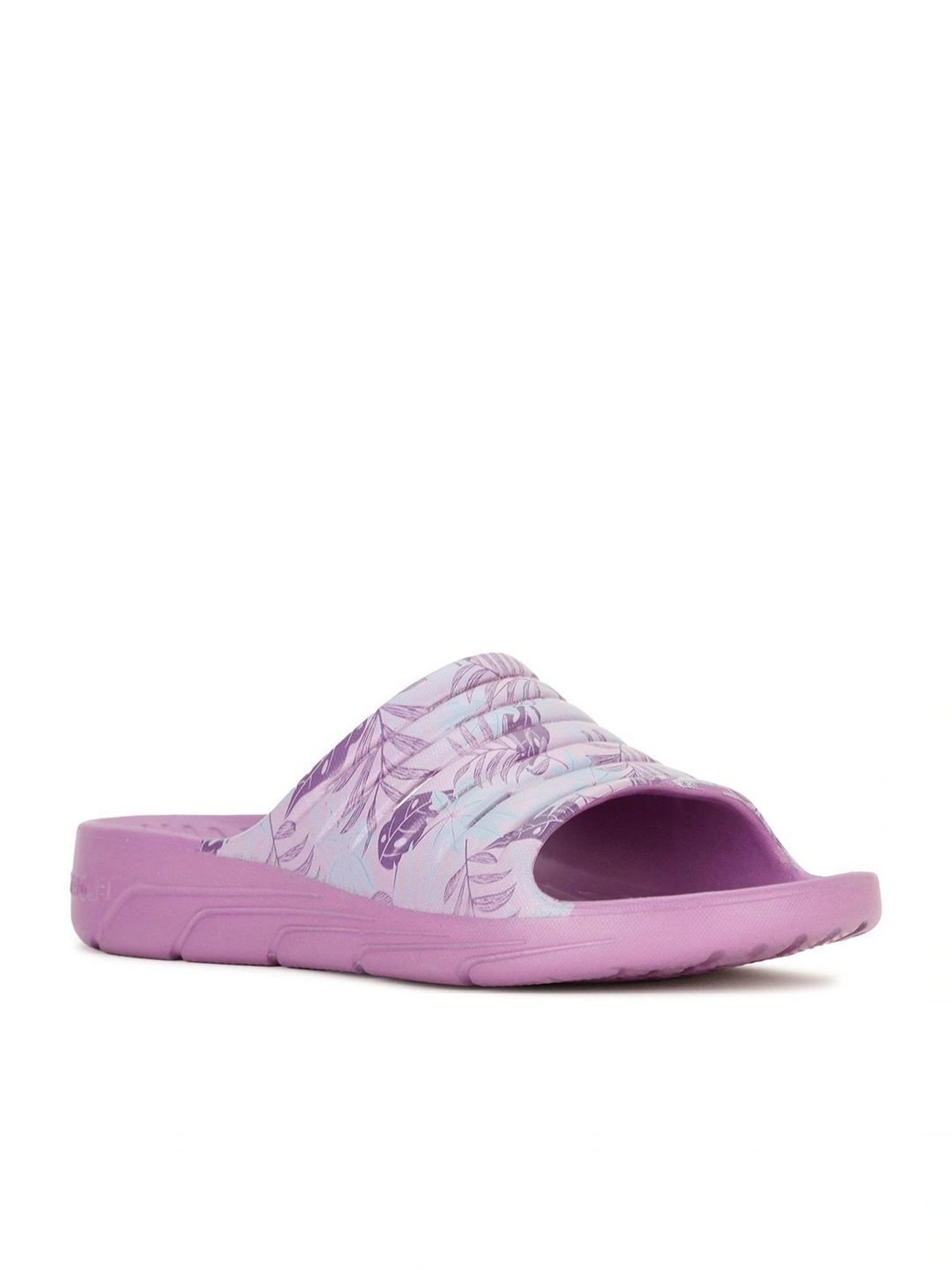 Floatz by Bata Women's 1.1 E 24 Purple Slides