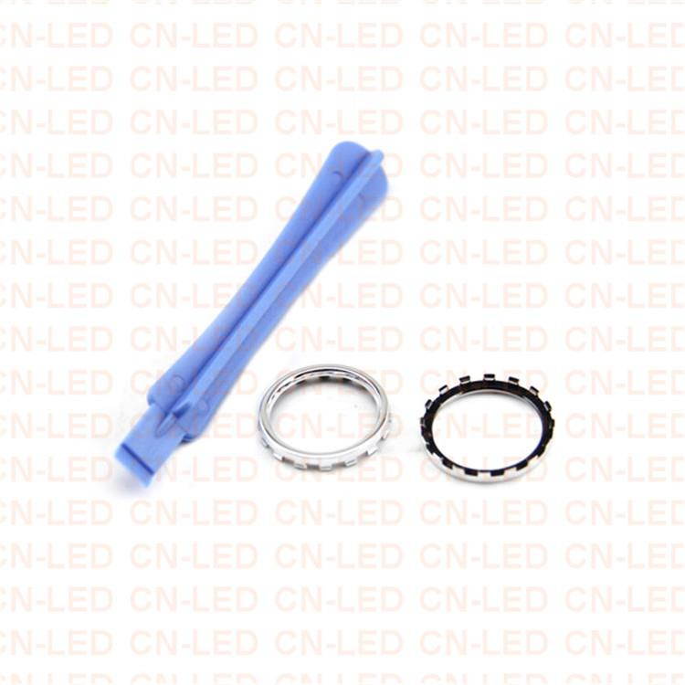 Custom Design Chrome Silver  Thumbstick Accent Rings Circle for Xbox One Elite Controller Circle