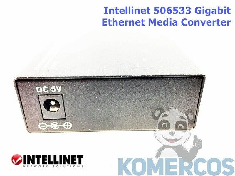 Intellinet 506533 Gigabit Ethernet Media Converter