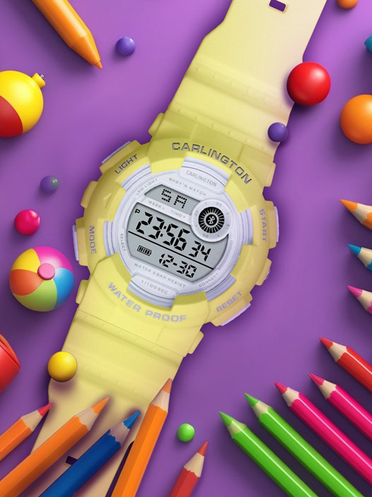 Zoop NS16017PP01 Unisex Digital Watch