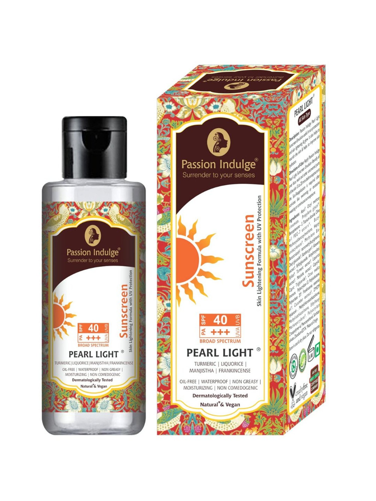 Passion Indulge Pearl Light Natural Sunscreen - 100 gm
