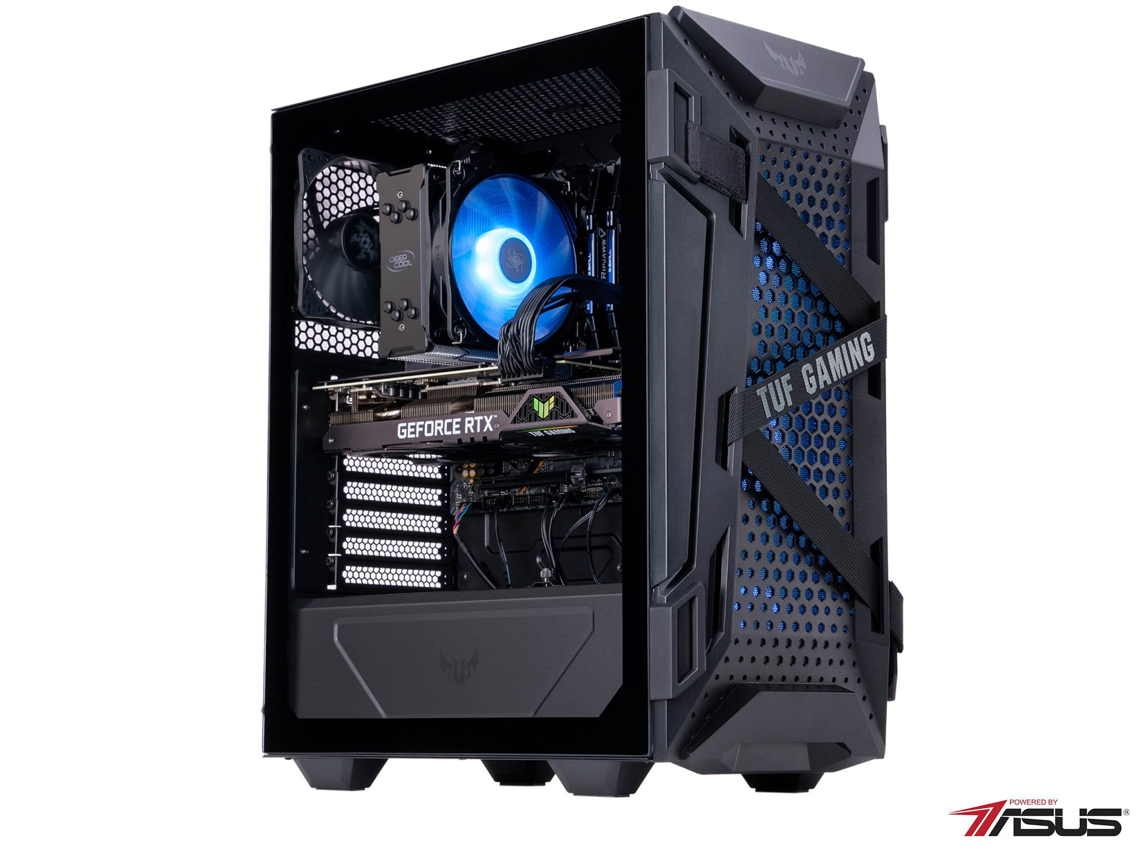 ABS Gladiator Gaming PC - Intel i7 10700F - ASUS Dual GeForce RTX 3070 8GB - G.Skill Ripjaw V 16GB DDR4 3200MHz - 1TB Intel M.2 NVMe SSD