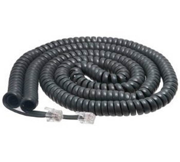Avaya 25 Ft. Gray Handset Cord for Avaya IP/Digital Phones