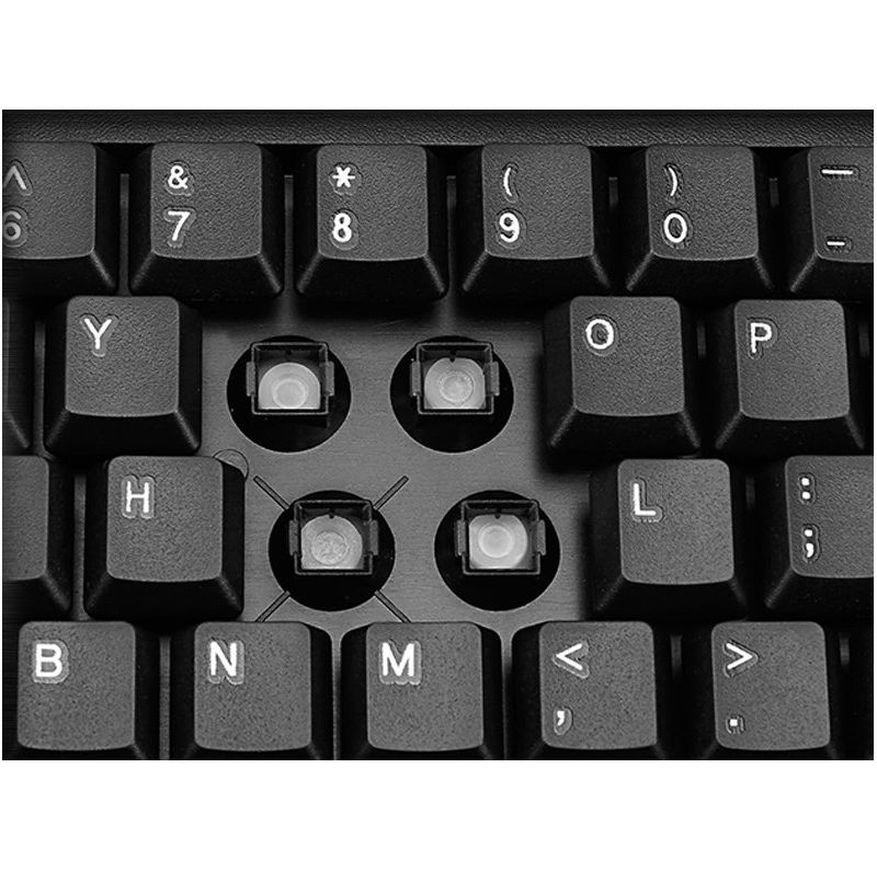 Adesso WKB-1330CB - 2.4 GHz Wireless Desktop Keyboard and Mouse Combo - Retail - USB Wireless RF 103 Key - English (US) - USB Wireless RF Optical