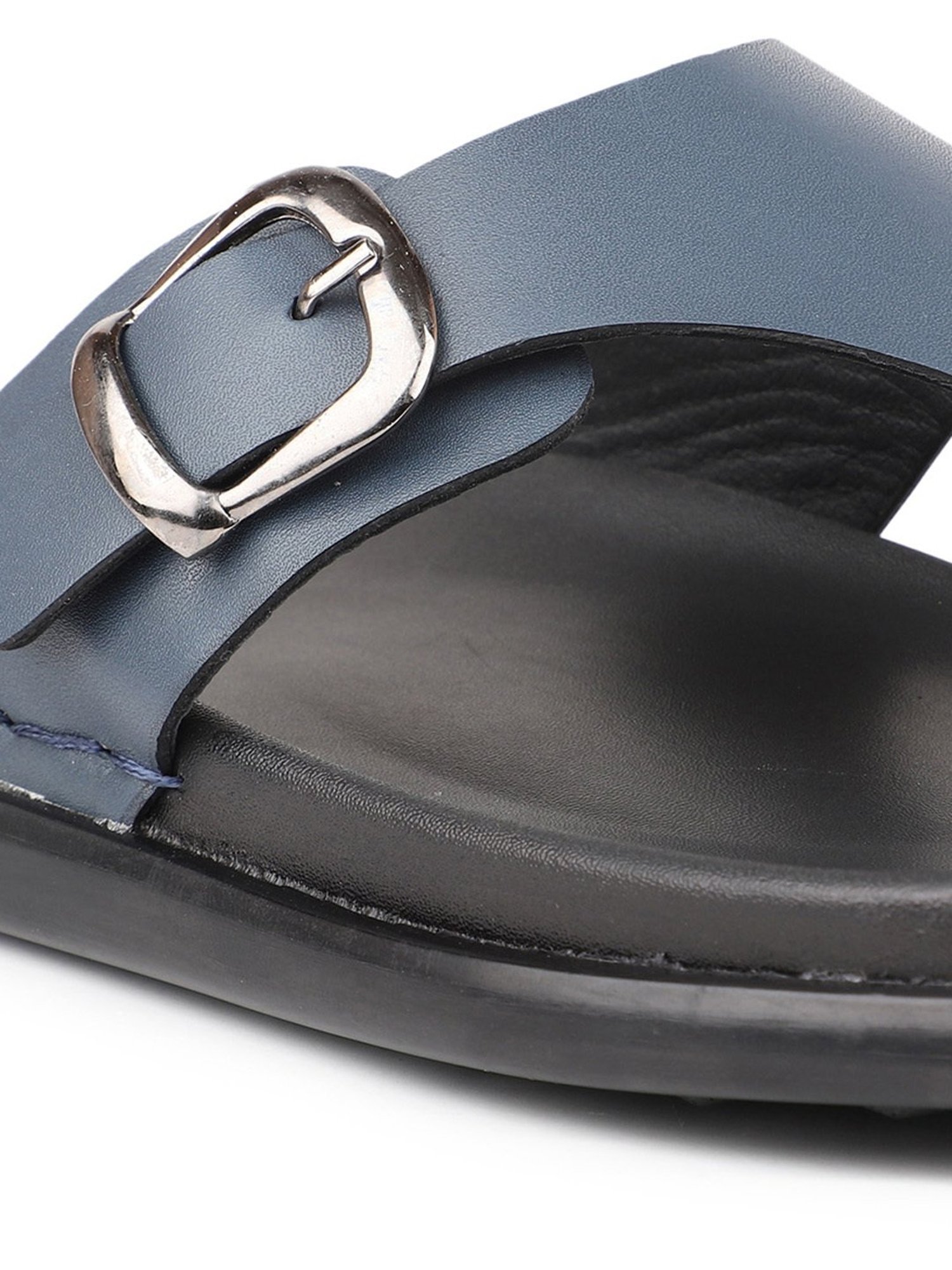 Atesber by Inc.5 Men's Blue T-Strap Sandals