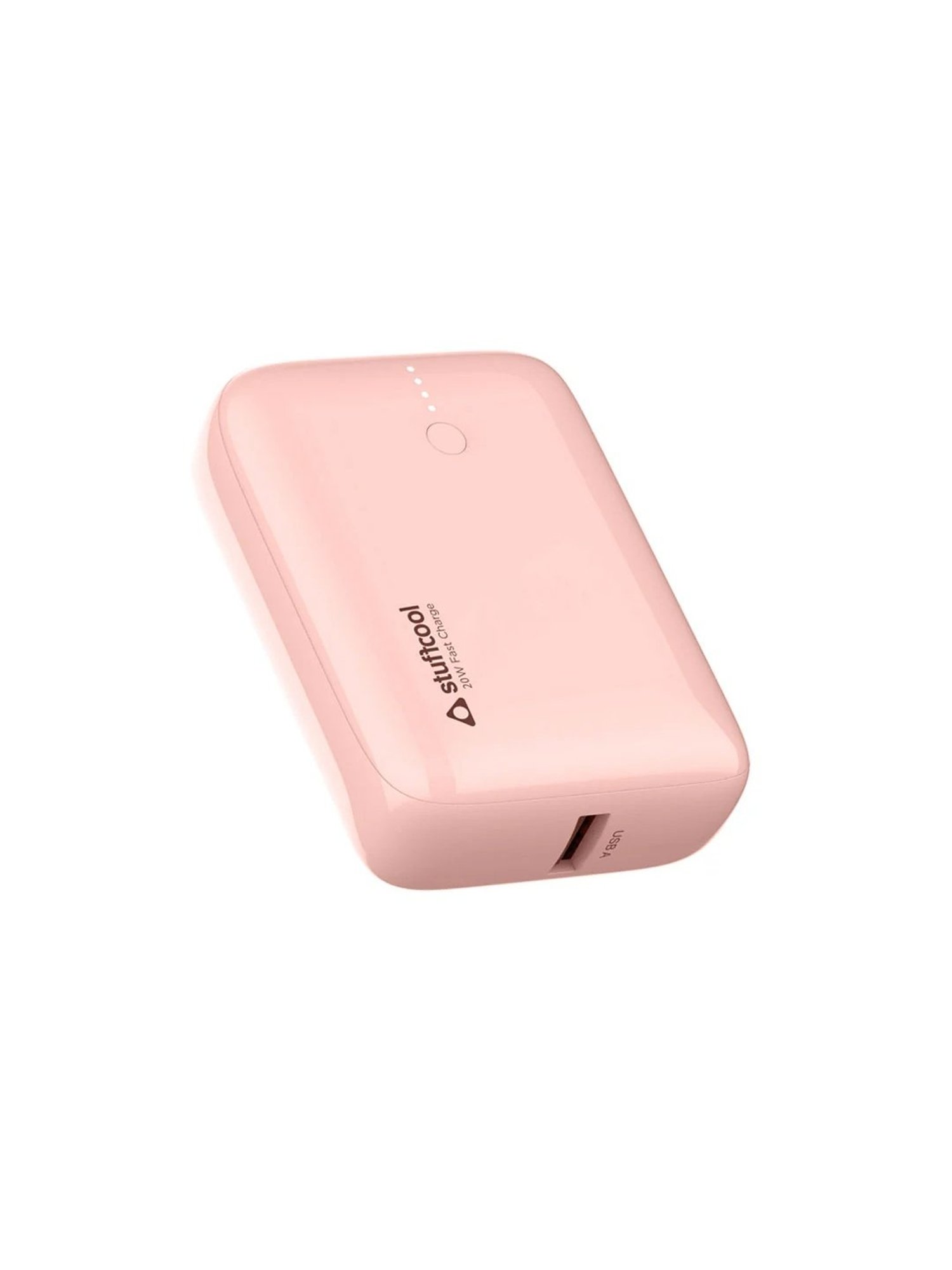 Stuffcool Palm Smallest 10000mAh PD20W Type C Powerbank (Pink)