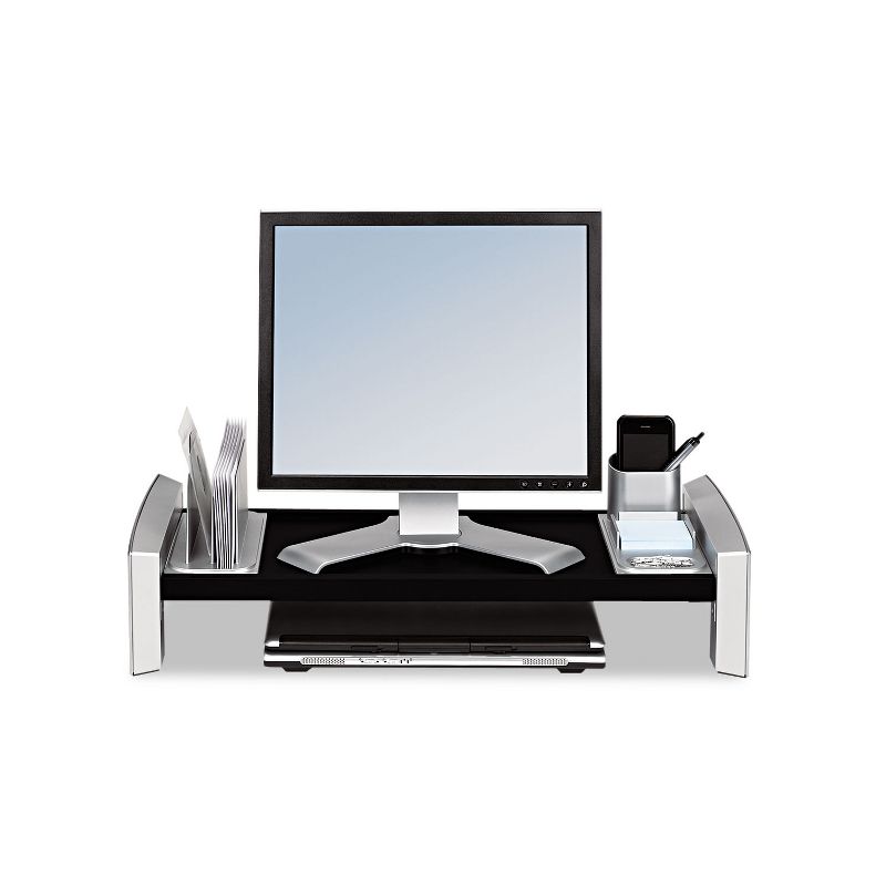Fellowes Professional Series Flat Panel Workstation 25 7/8 x 11 1/2 x 4 1/2 Black/Silver 8037401