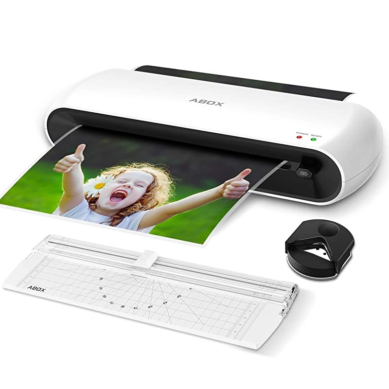 Laminator Machine Pixseal ? A4 Thermal Laminating Machine with Feeding Tray Trimmer Corner Rounder 20 Laminating Pouches