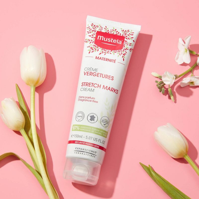 Mustela Stretch Marks Cream Fragrance Free - 5.07 fl oz