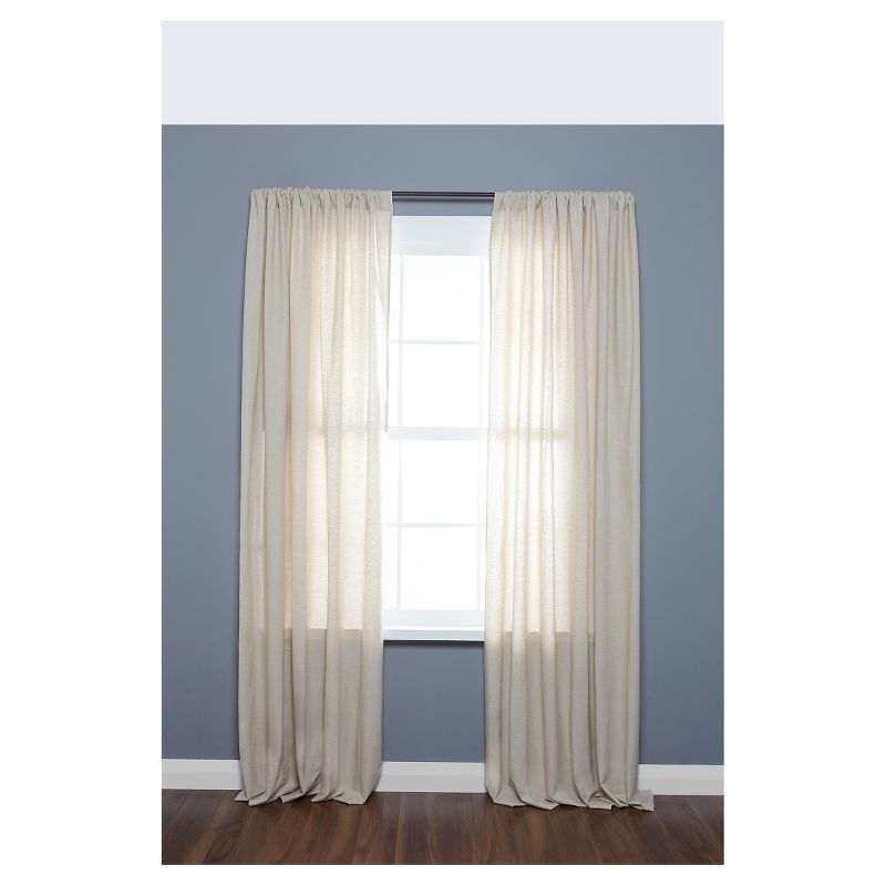 Loft by Umbra 88"-120" Dusk Room Darkening Rod Set Bronze