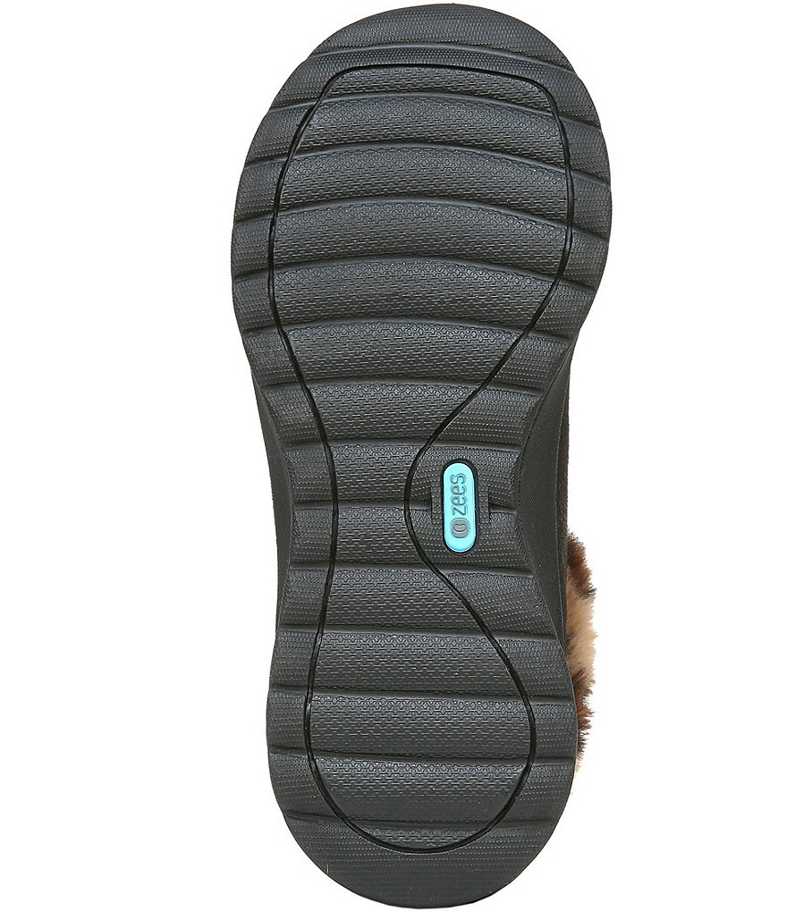 Bzees Premium Golden Faux Fur Lined Washable Ankle Booties