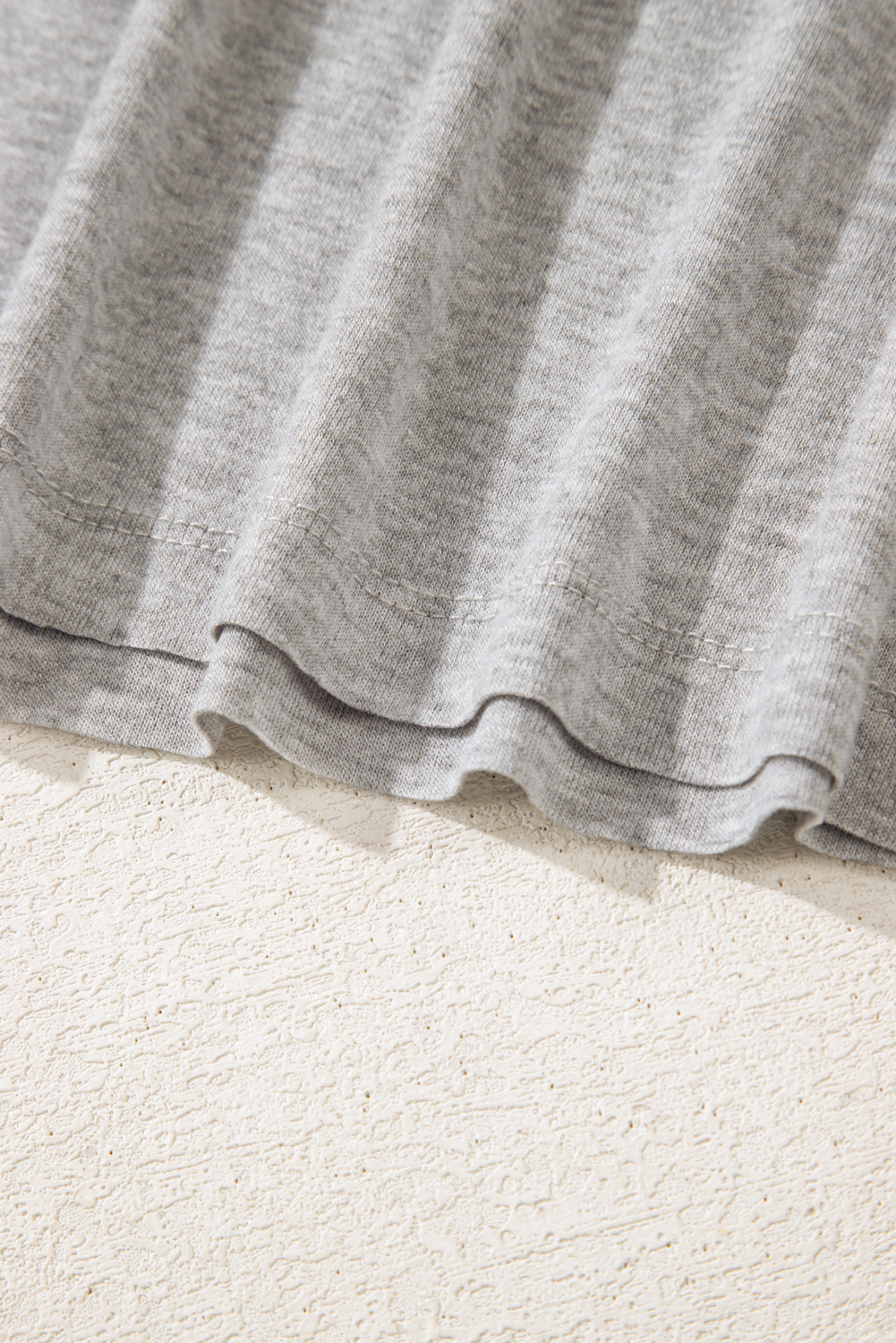 Skobeloff Textured Ruffle Split Top and Drawstring Shorts Set