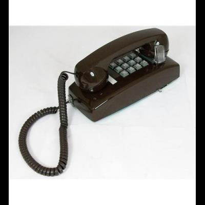 Cortelco ITT-2554-V-BR 255445-VBA-20M Wall w/ Volume - Brown