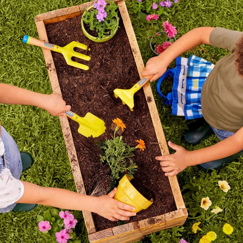 Little Tikes Growing Garden Lightweight & Durable Metal Gardening Hand Tools & Bag for Kids'