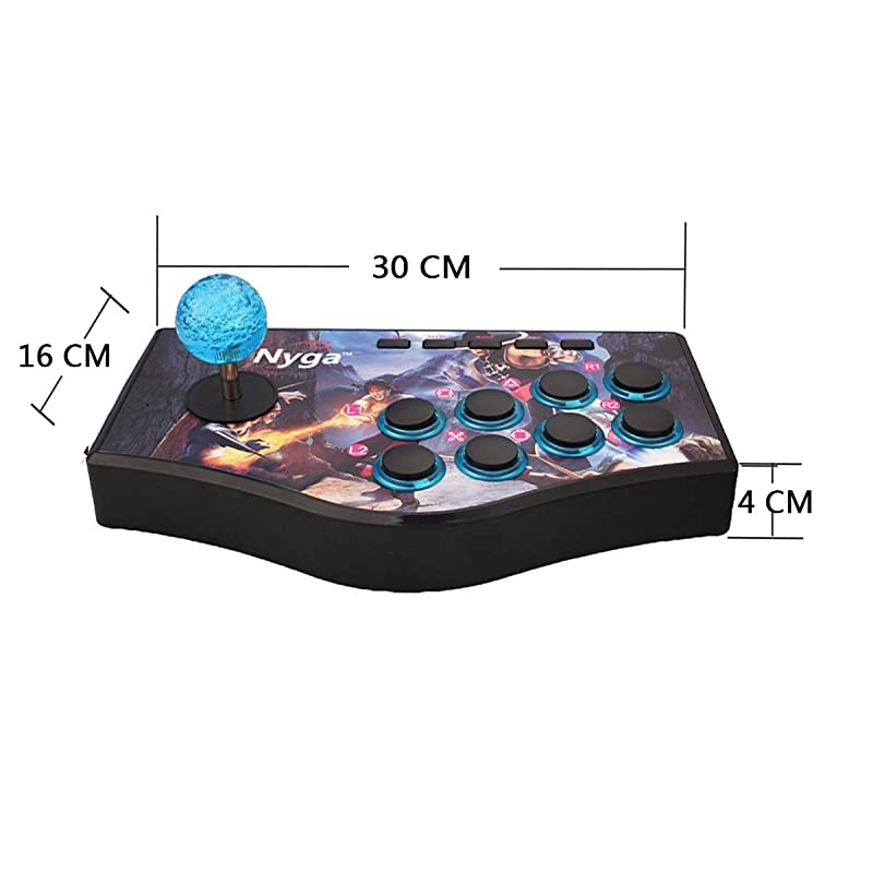 3 in 1 Arcade Fight Stick Fighting Joystick Game Controller for PC PS3 Android TV BoxRaspberry PiRetro Pie