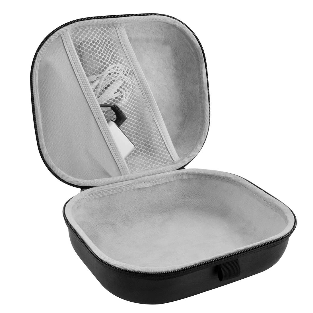 geekria carrying case, fit sennheiser pxc 550 wireless, sony wh1000xm2, mdr1000x, jbl everest 750, 710, 310, elite 750nc  protective hard shell headphone travel bag with double mesh bag black/pe