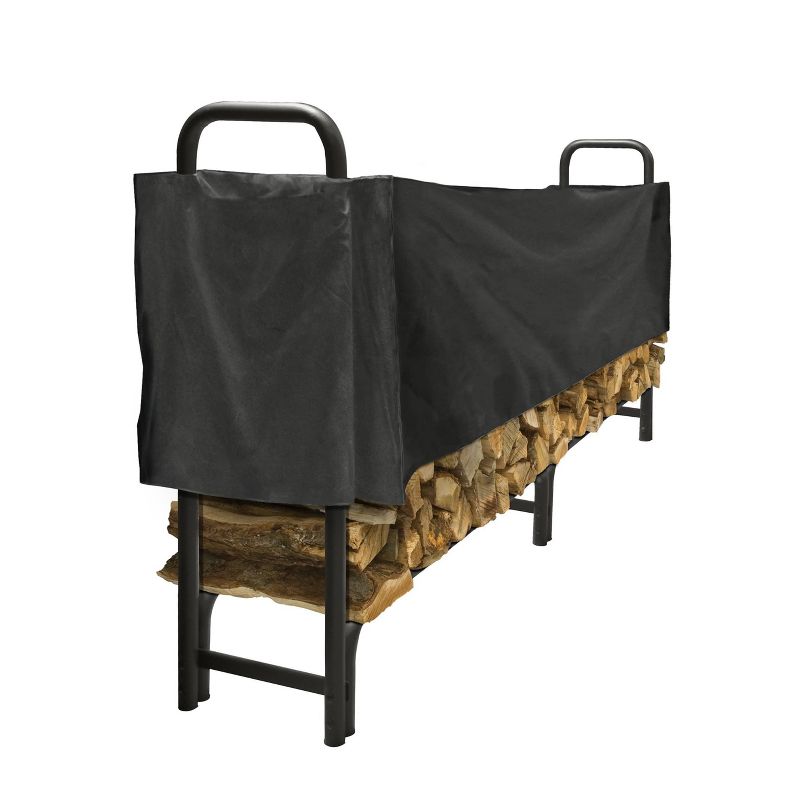 Pleasant Hearth 8" Half Polyester Cover Black