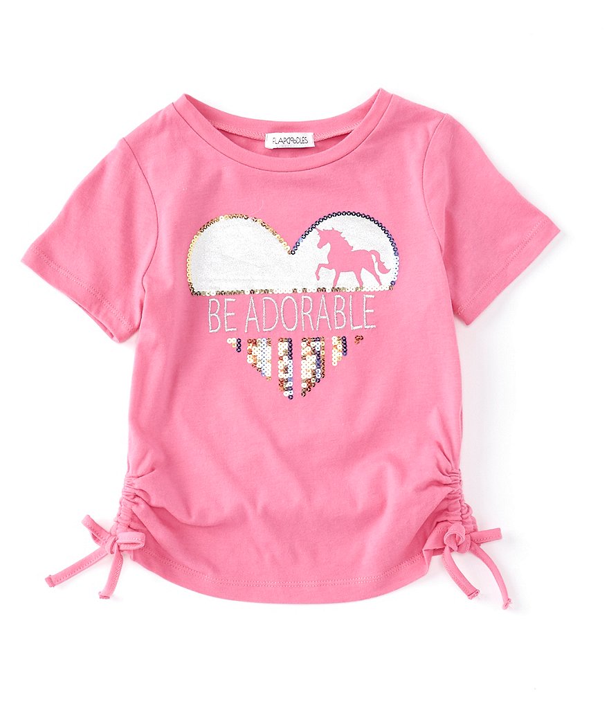 Chelsea & Violet Little Girls 2T-6X Tie Front Tee